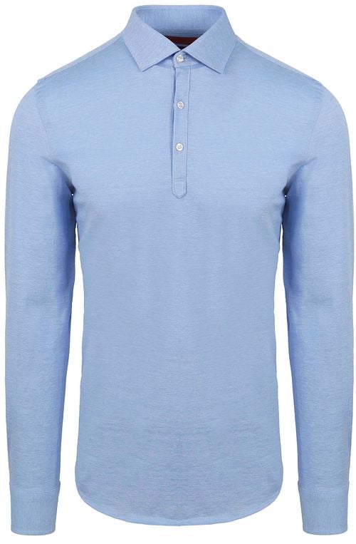 Suitable Camicia Poloshirt Lichtblauw Product