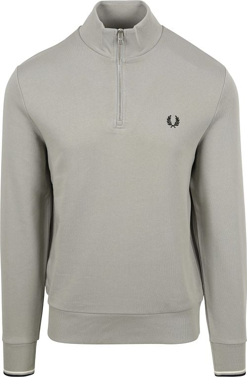 Fred Perry Half Zip Pullover Limestone Grey Product