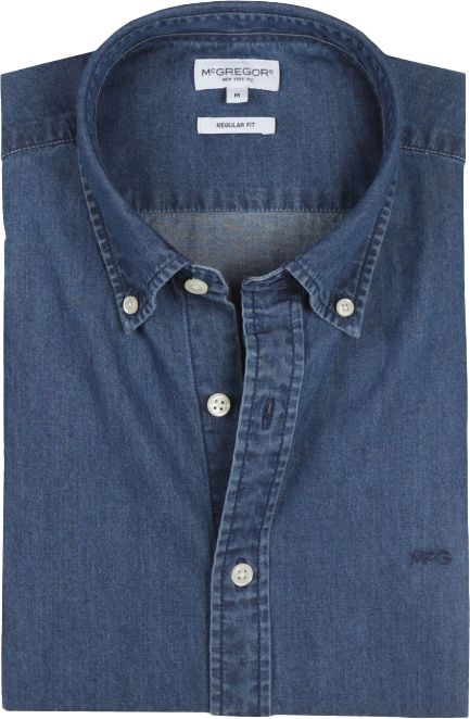 McGregor Hemd Chambray Indigo Product