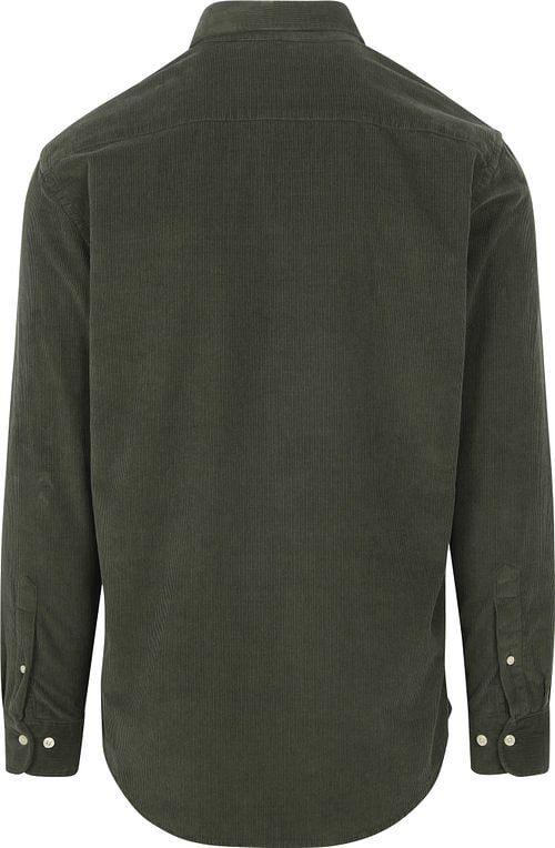 McGregor Overhemd Corduroy Olijfgroen