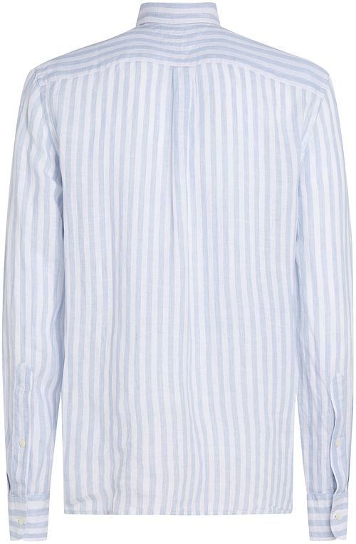 Tommy Hilfiger Chemise De Lin bleu clair Product / Achterkant