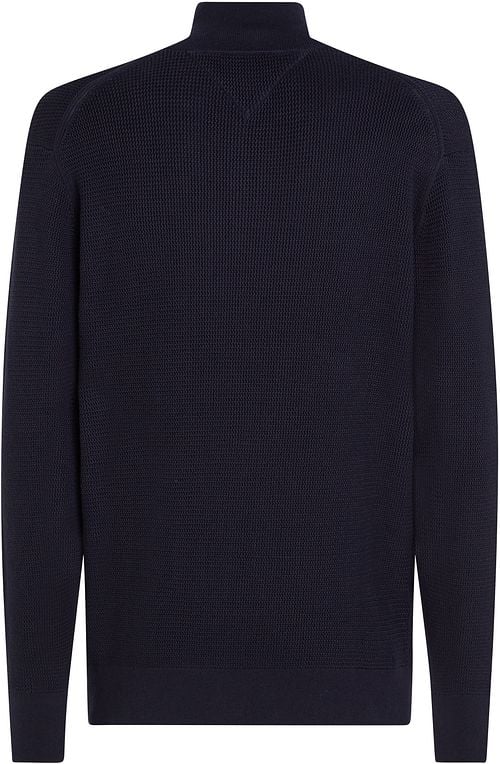 Tommy Hilfiger Racking Half-Zip Structure Navy Product / Achterkant