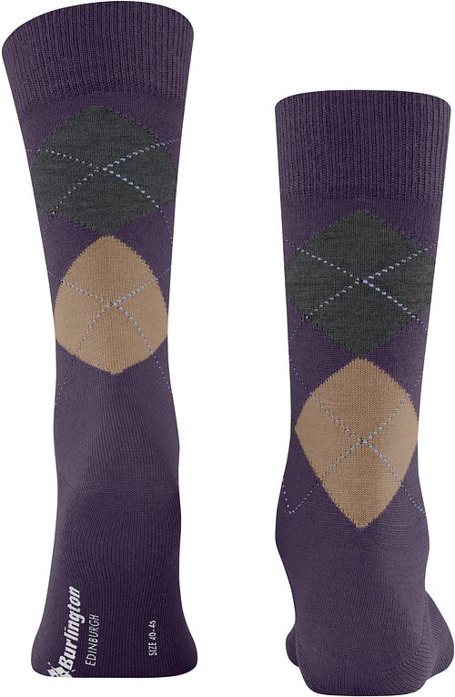 Burlington Wool Edinburgh Purple 8761 Product / Achterkant