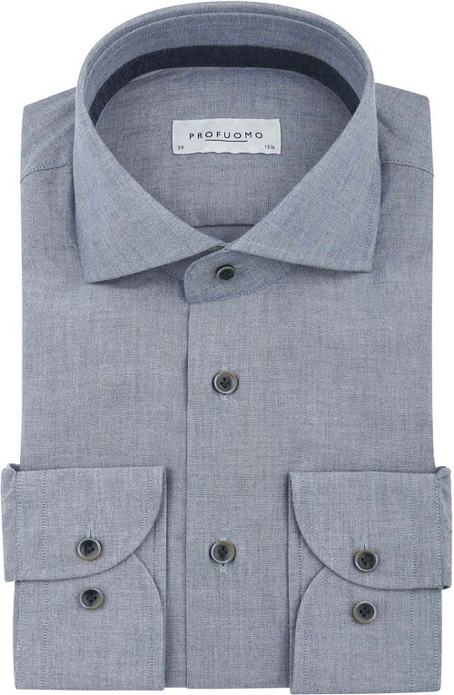 Profuomo Shirt Flanel Blue Product