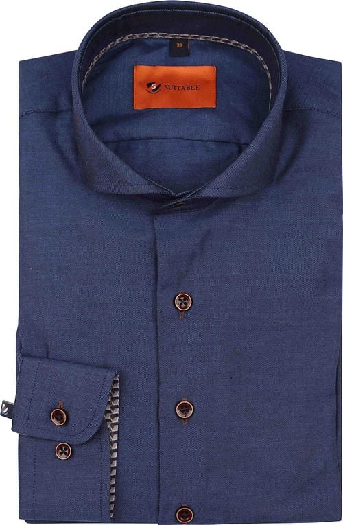 Suitable Twill Shirt Indigo Product