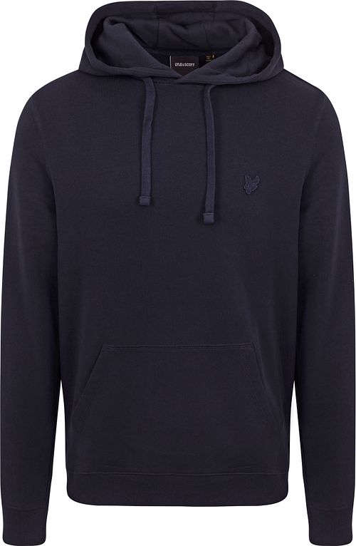 Lyle and Scott Hoodie Tonal Navy Product