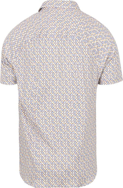 Desoto Short Sleeve Jersey Overhemd Print Multicolor Product / Achterkant