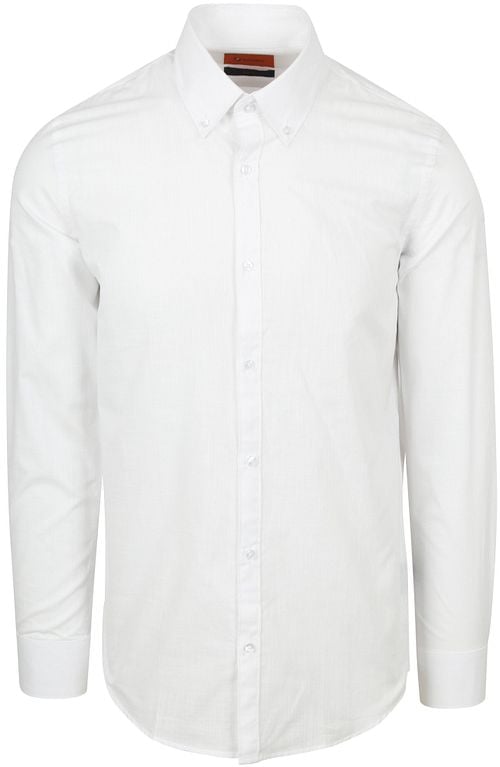 Suitable Shirt Cotton Slub White Product