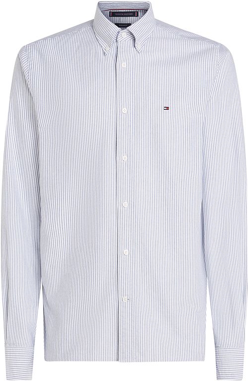 Tommy Hilfiger Oxford Hemd Streifen Hellblau Product