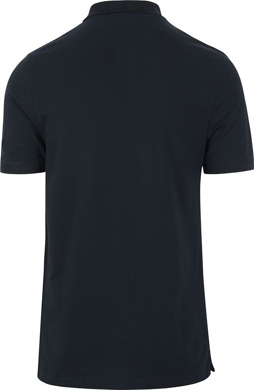 Lyle and Scott Tonal Eagle Polo Shirt Navy Product / Achterkant