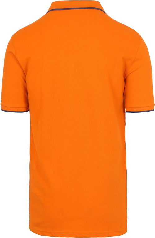 Suitable Respect Polo Shirt Tip Ferry Orange Product / Achterkant