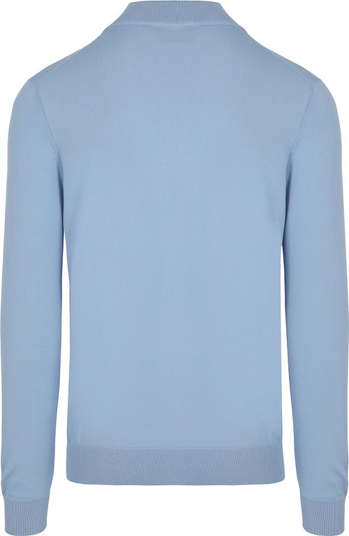 Suitable Race Half Zip Pullover Light Blue Product / Achterkant