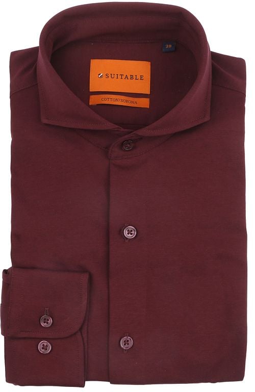 Suitable Sorona Shirt Wine Red