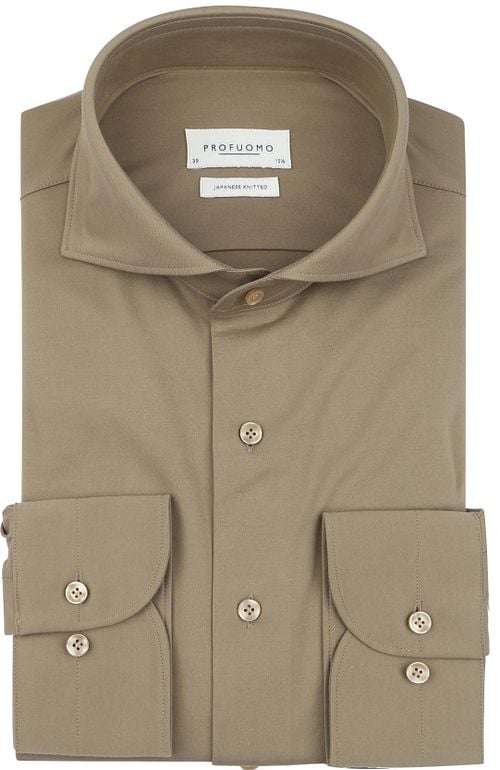 Profuomo Japanese Knitted Shirt Green Product