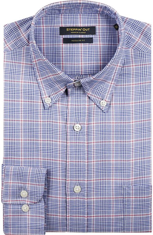 Steppin' Out Shirt Checks Blue Red Product
