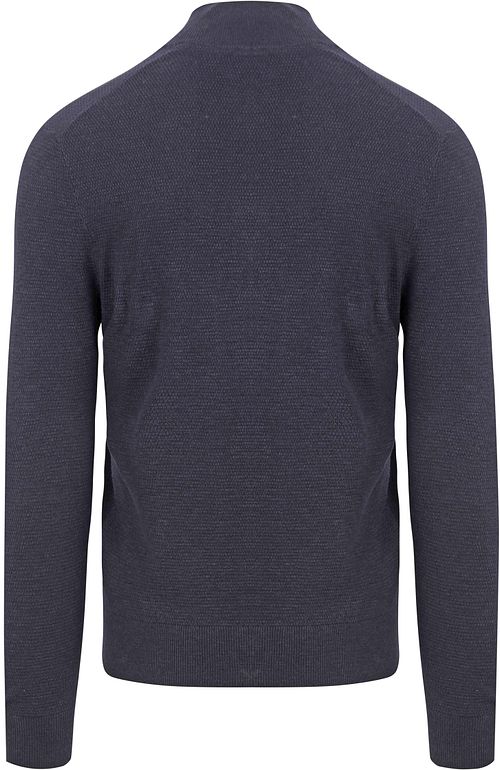 Suitable Cardigan Structure Navy Product / Achterkant