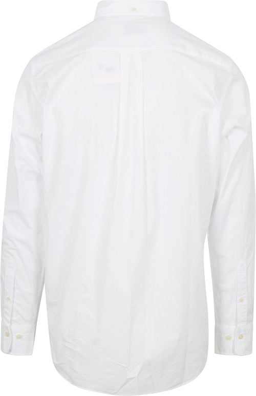 Gant Casual Shirt Poplin White Product / Achterkant