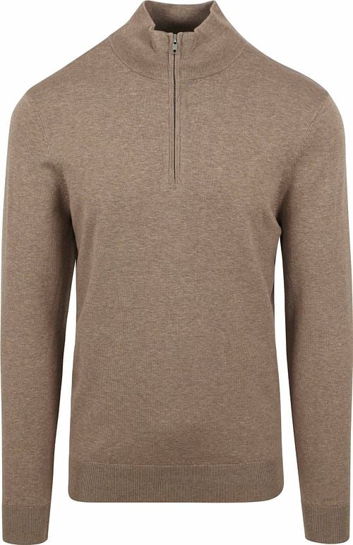 Profuomo Half Zip Pullover Luxury Beige Product