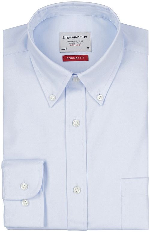 Steppin' Out Hemd Twill Extra Long Sleeves Hellblau Product
