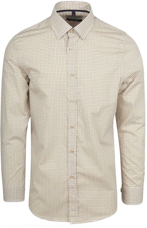 Suitable Overhemd Print Beige Product