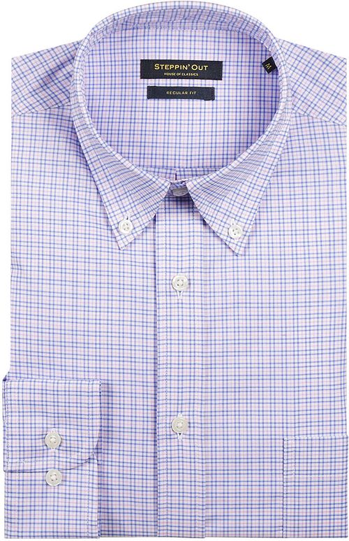 Steppin' Out Shirt Checks Blue Red Product