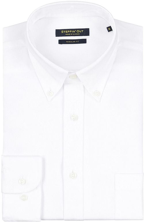 Steppin' Out Shirt Dobby White Product