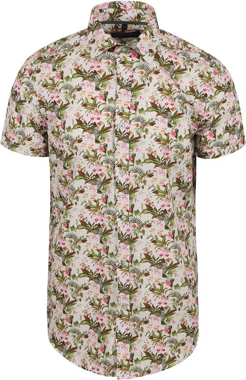 Suitable Short Sleeve Hemd Druck Jungle Grün Product