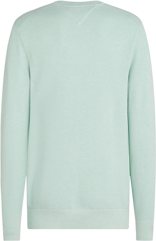 Tommy Hilfiger Structure Trui Mint Green Product / Achterkant