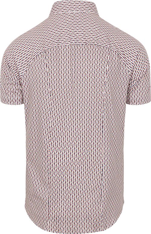 Desoto Short Sleeve Jersey Hemd Print Multicolor Product / Achterkant