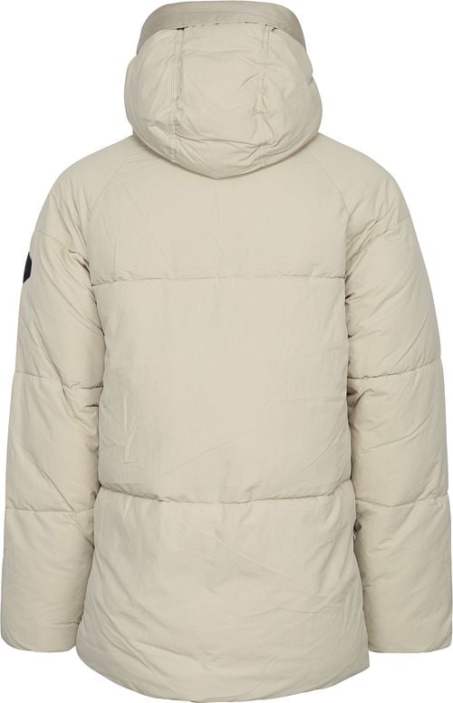 Dstrezzed Nordic Parka Jacke Ecru Product / Achterkant