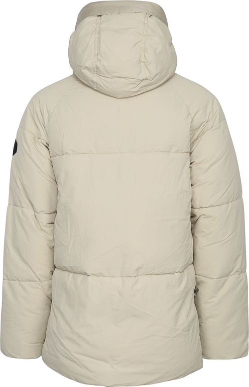 Dstrezzed Nordic Parka Jas Ecru Product / Achterkant