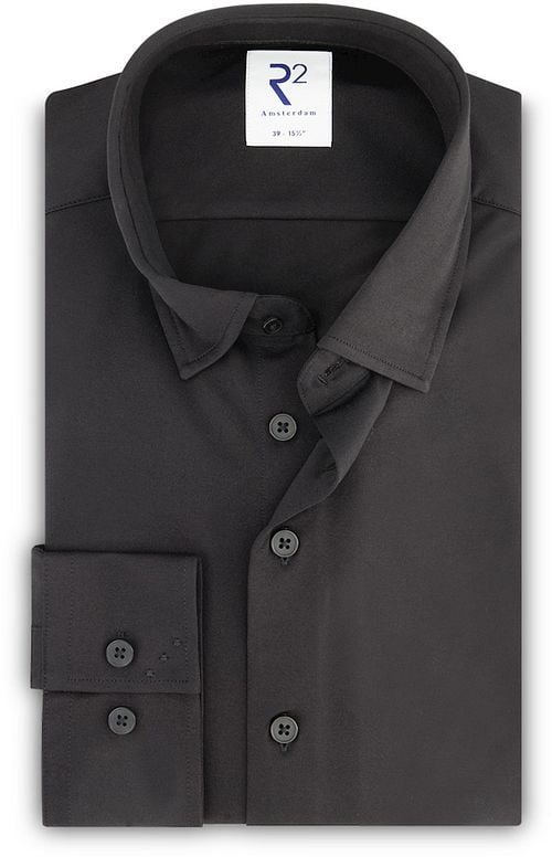 R2 Shirt Knitted Piqué Black Product