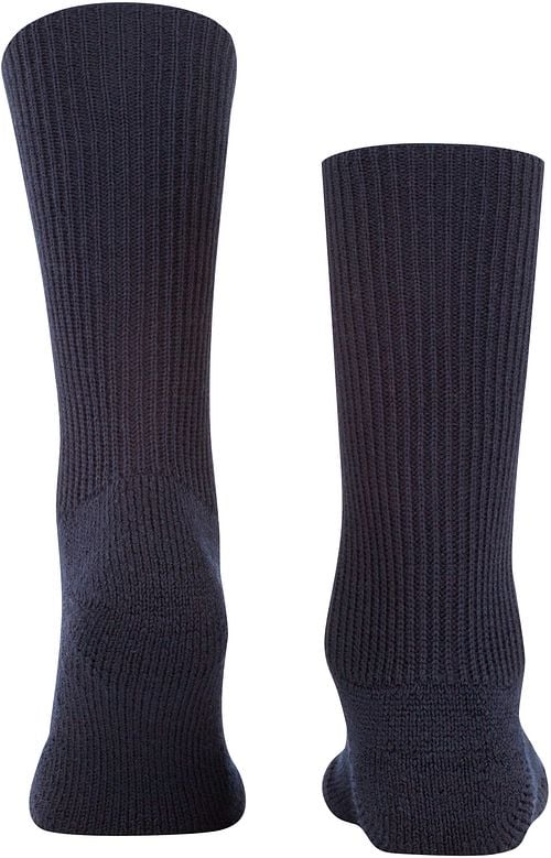 Falke Walkie Wandelsok Wol Blend Marine Blauw 6120 Product / Achterkant