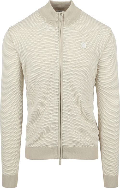 Blue Industry Cardigan Structure Ecru Product