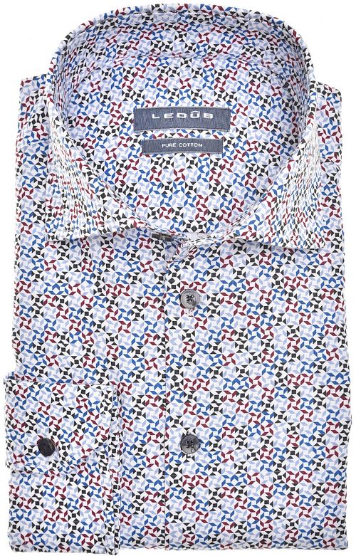 Ledub Shirt Print Light Blue Product