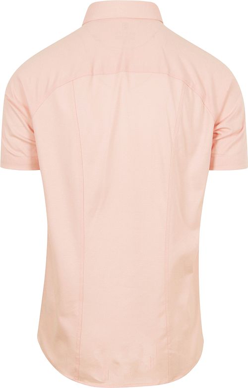 Desoto Short Sleeve Jersey Hemd Apricot Rosa Product / Achterkant