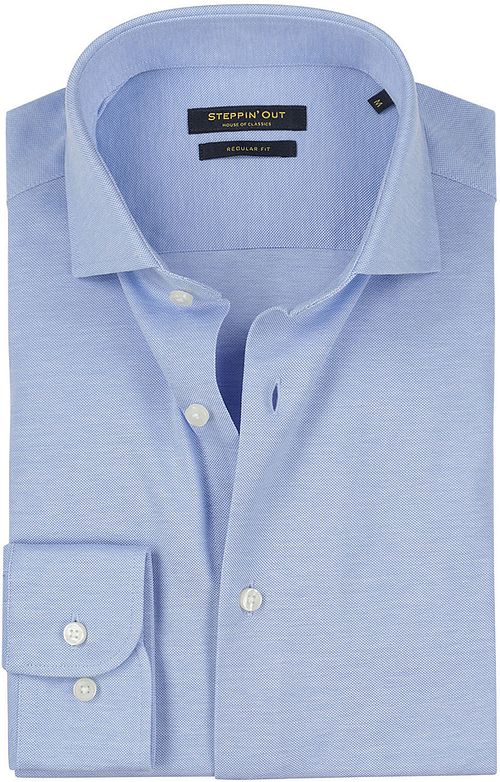 Steppin' Out Shirt Stretch Piqué Light Blue Product