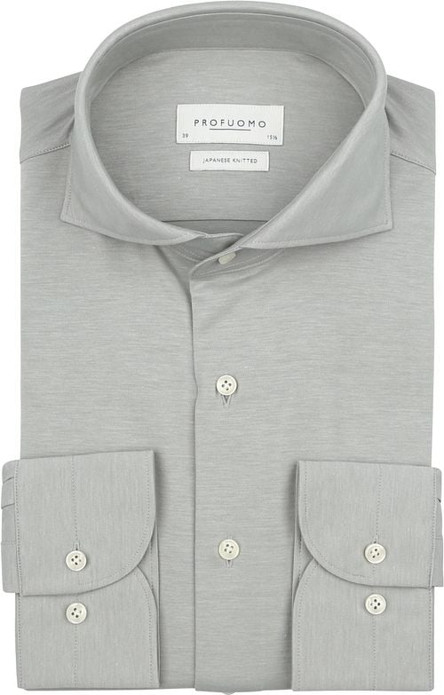 Profuomo Japanese Knitted Shirt Light Green Product