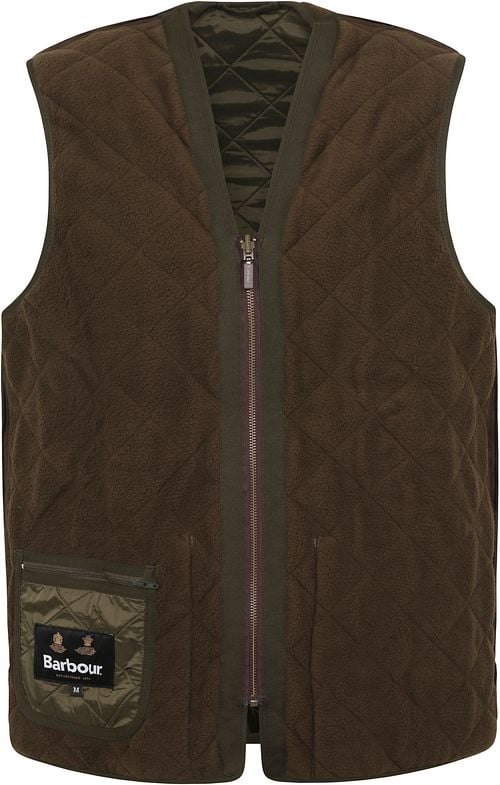Barbour Voering Polarquilt Groen Product