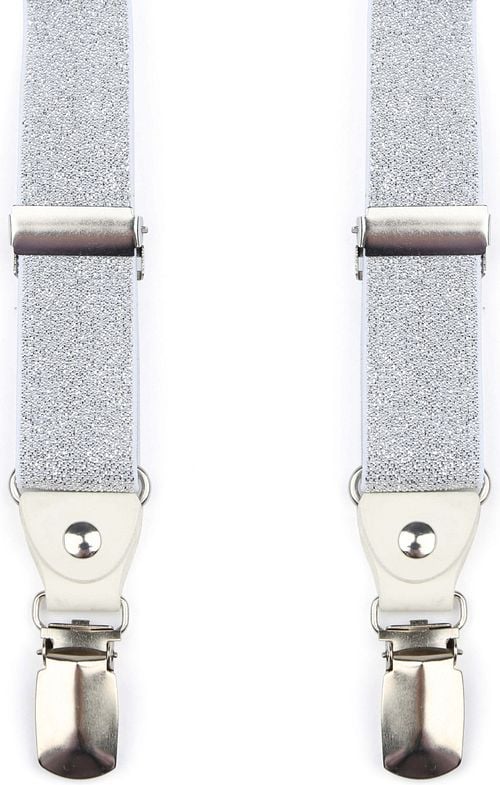 Suitable Suspenders Silver Product