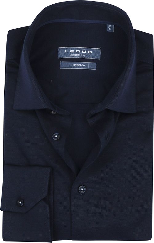 Ledub Tricot Shirt Navy Product