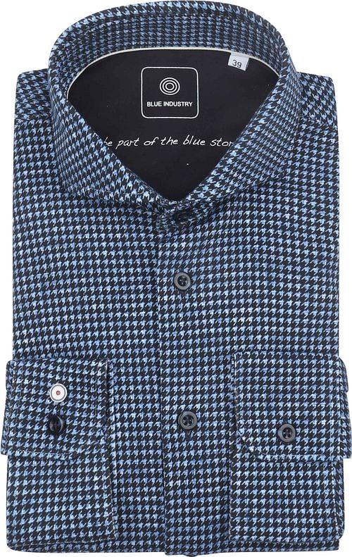 Blue Industry Slim-Fit Hemd Blau Product