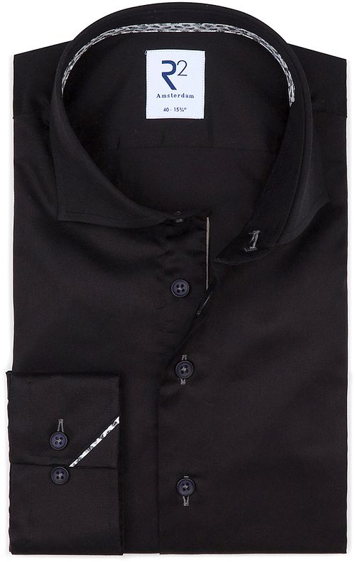 R2 Chemise Twill Noir Product