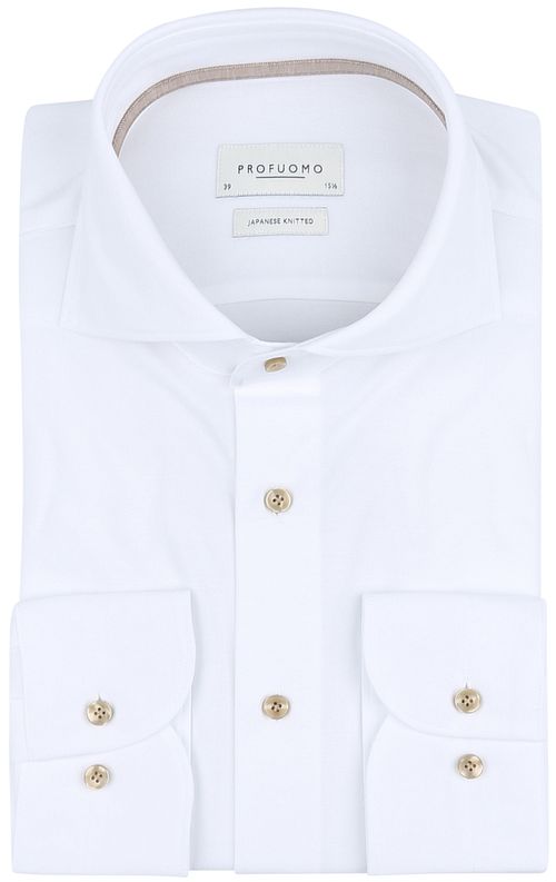 Profuomo Japanese Knitted Hemd Weiß Product