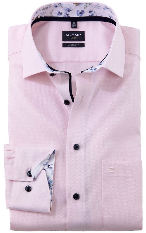 Olymp Luxor Shirt SL7 Structure Pink Product