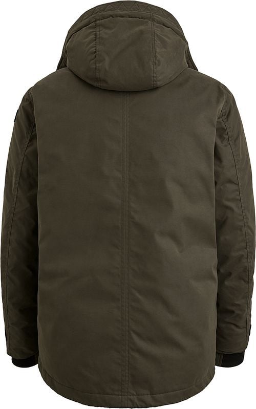 PME Legend Jas Tupular Olijfgroen Product / Achterkant