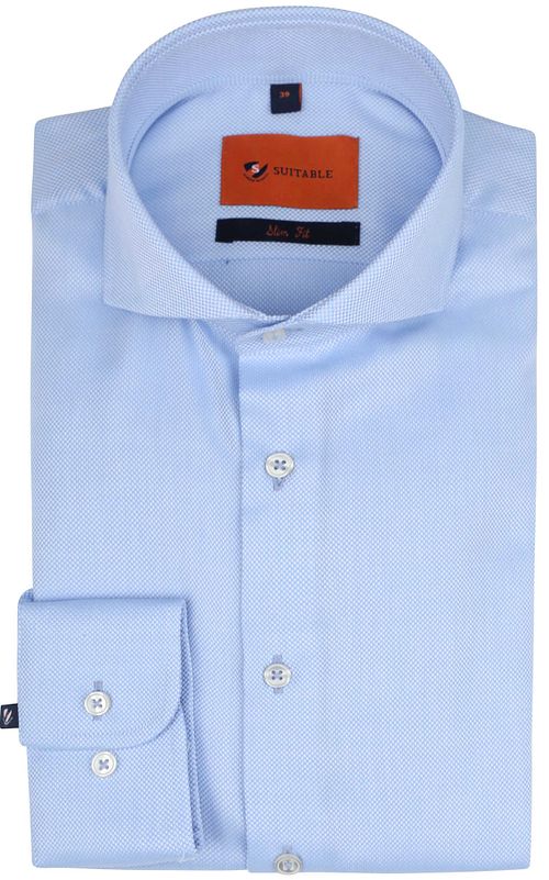 Suitable Non Iron Hemd Blau Product