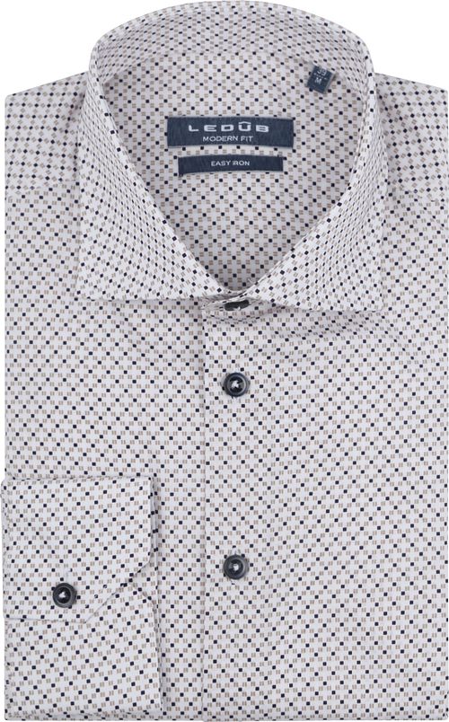 Ledub Chemise Impression Beige Product