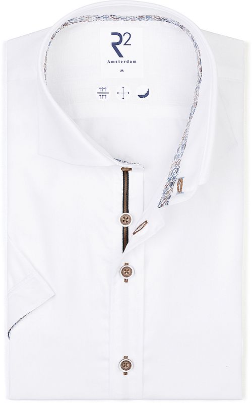 R2 Hemd Shortsleeve Weiß Product