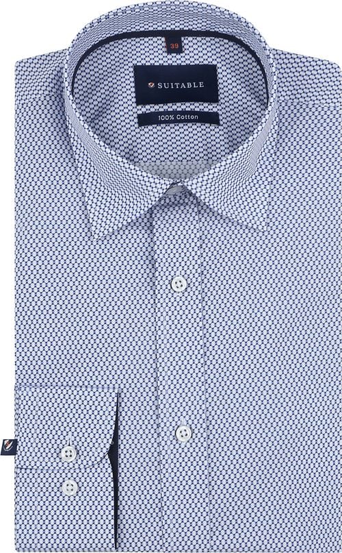 Chemise Suitable Dotty Impression Bleu Product